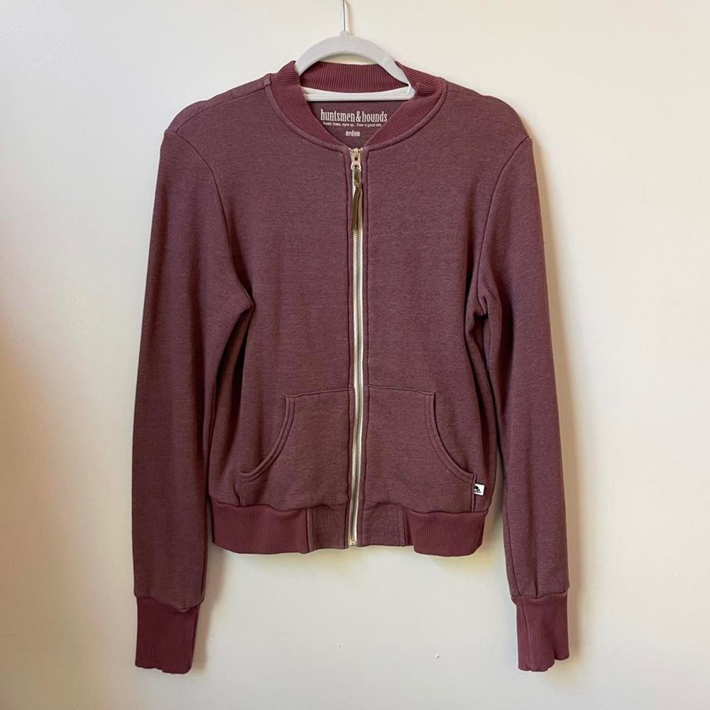 Huntsmen & Hounds Fleece Bomber Jacket